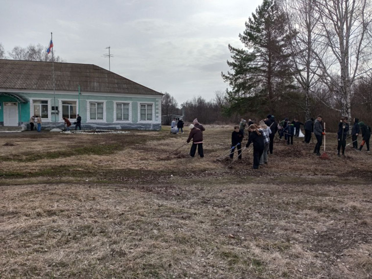 Трудовой десант.